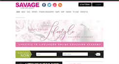 Desktop Screenshot of cathysavage.com